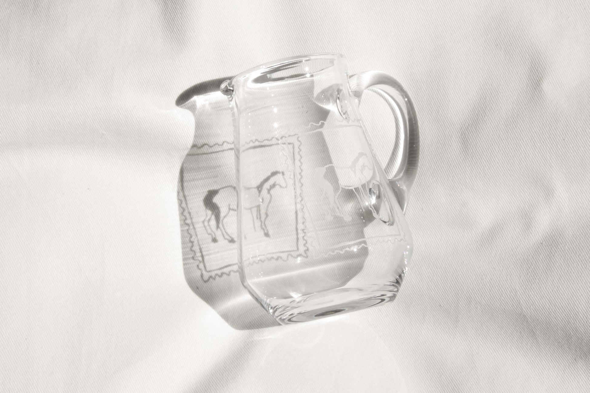 Horse Stamp Jug