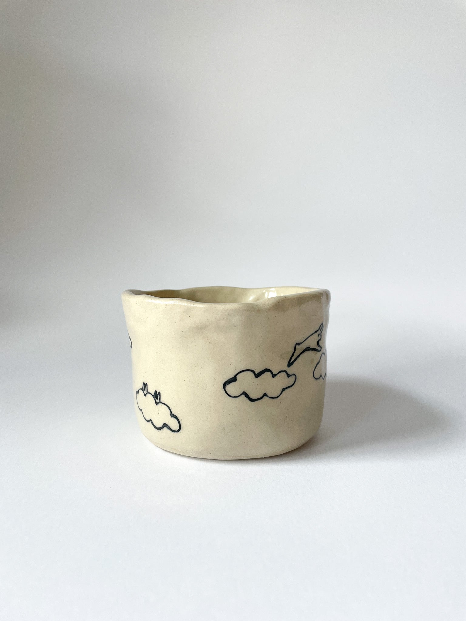Cloud bunnies mug