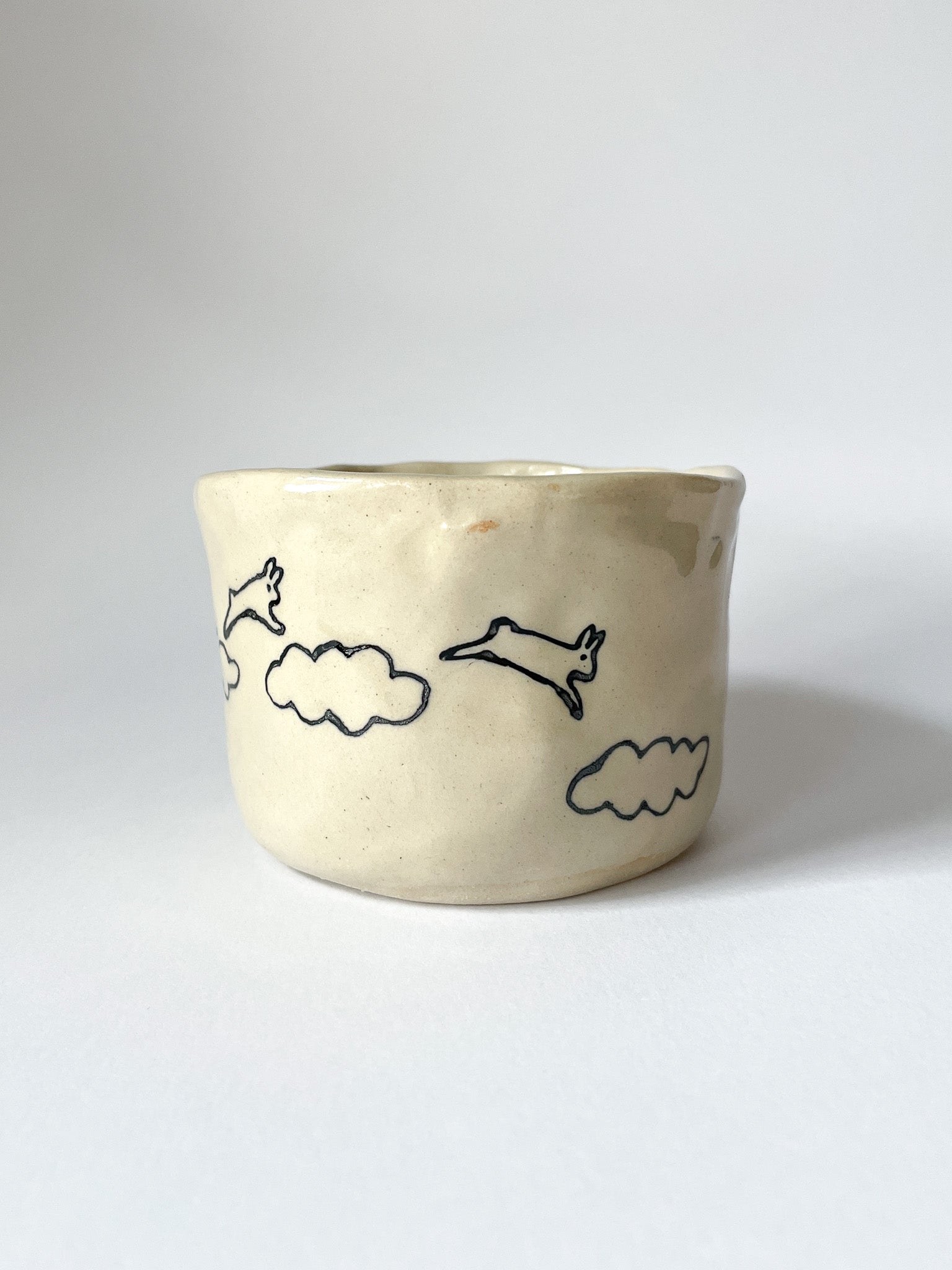 Cloud bunnies mug