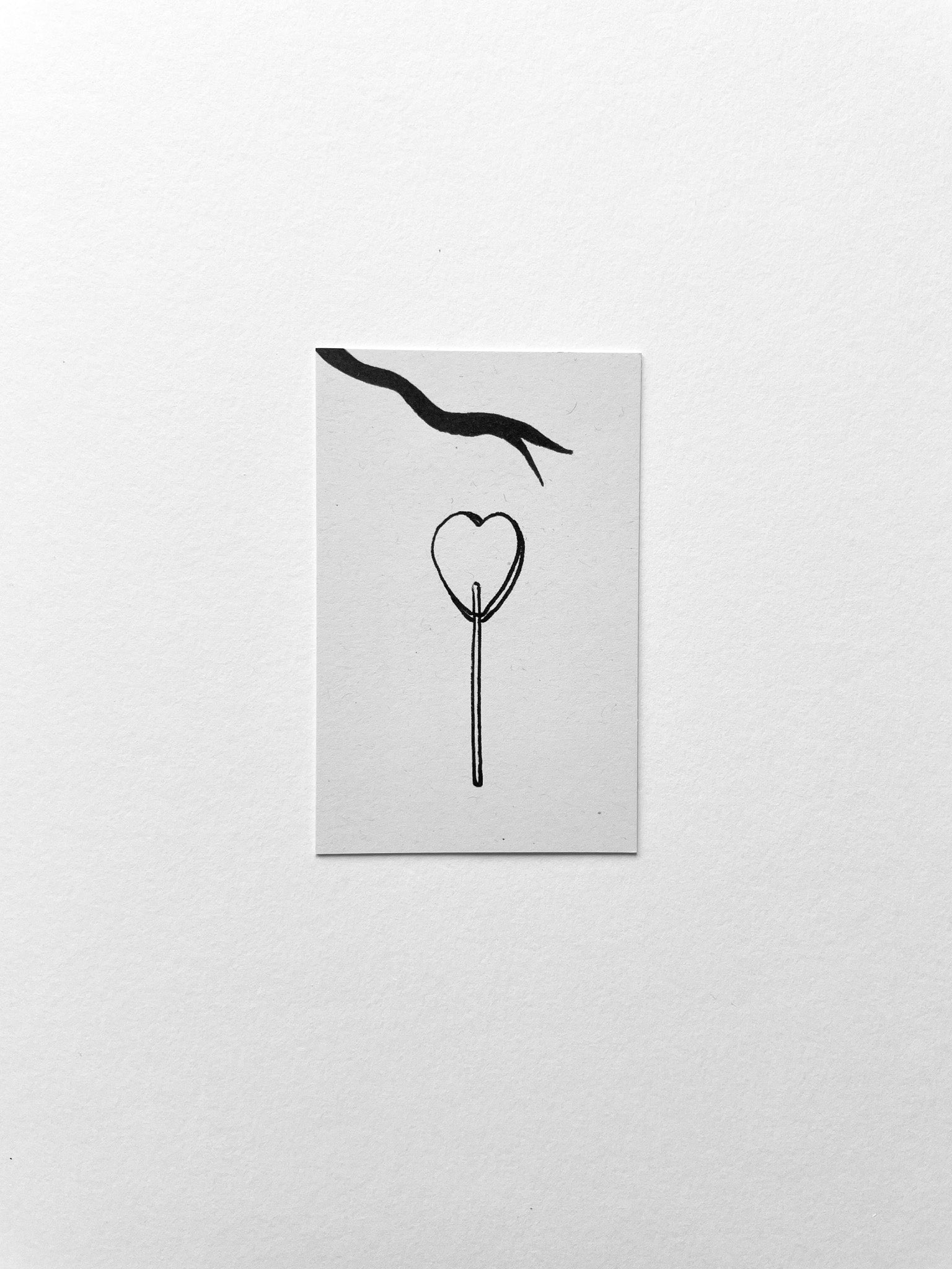 Mini Postcard Lollipop