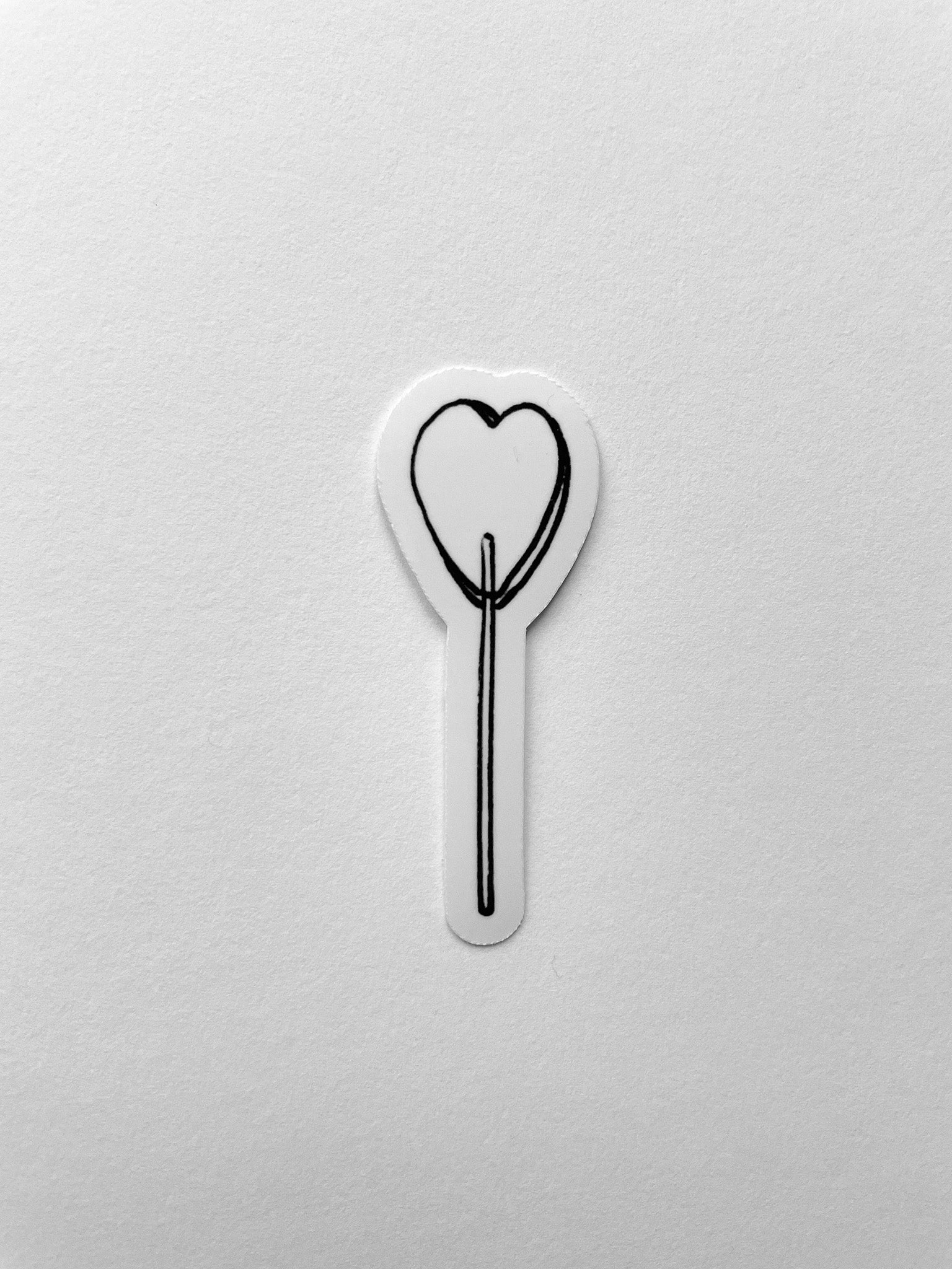 Heart Lollipop Sticker