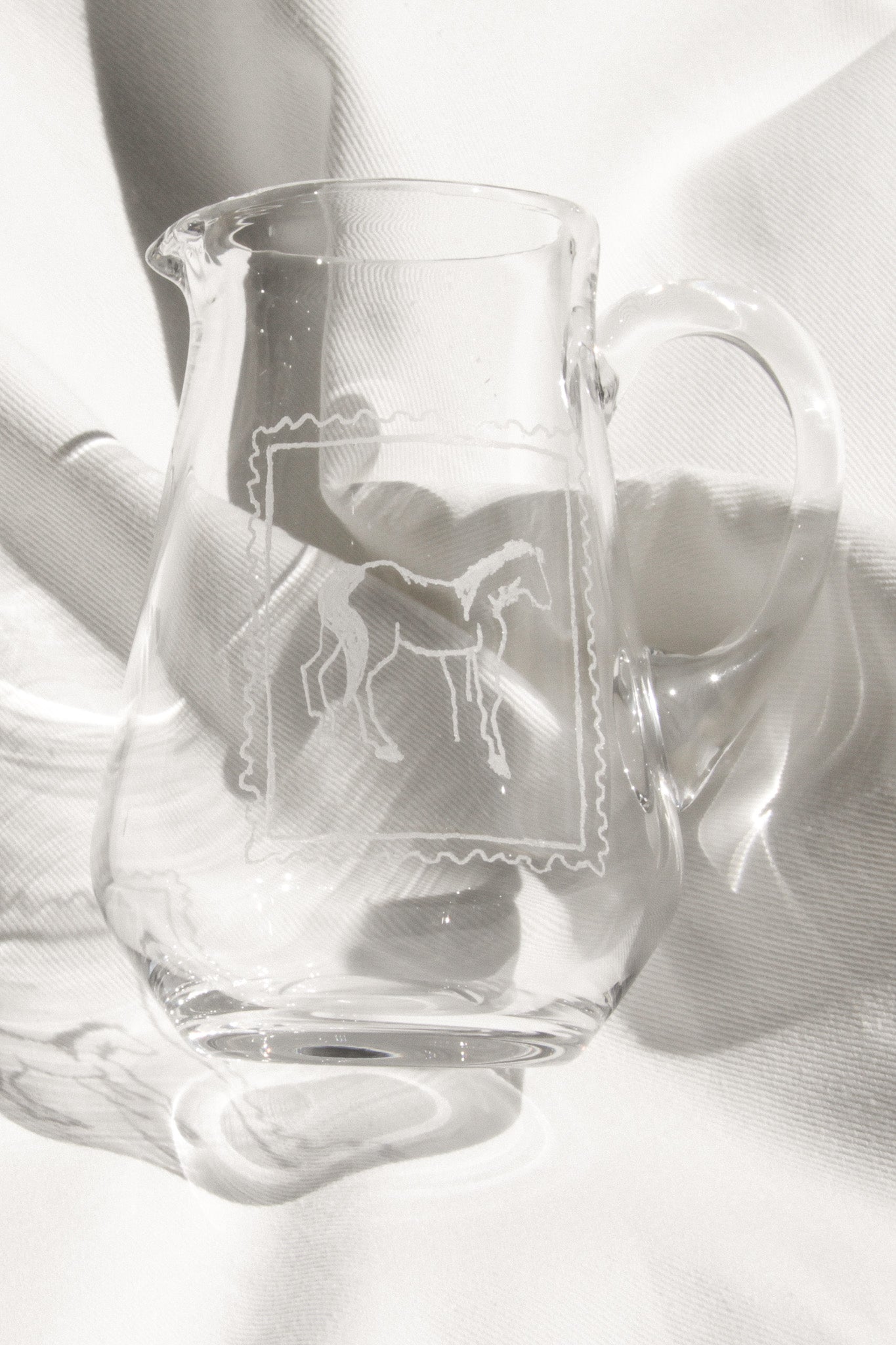 Horse Stamp Jug