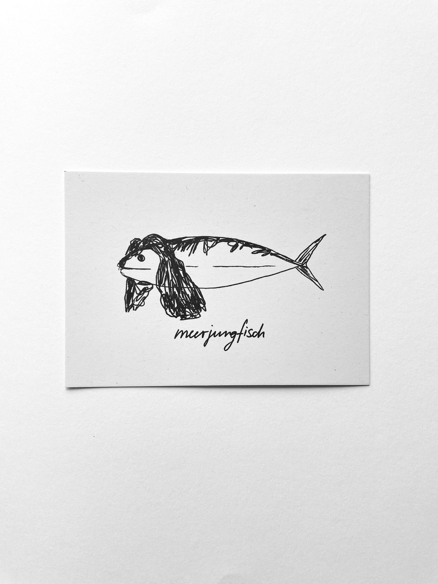 Meerjungfisch Postcard
