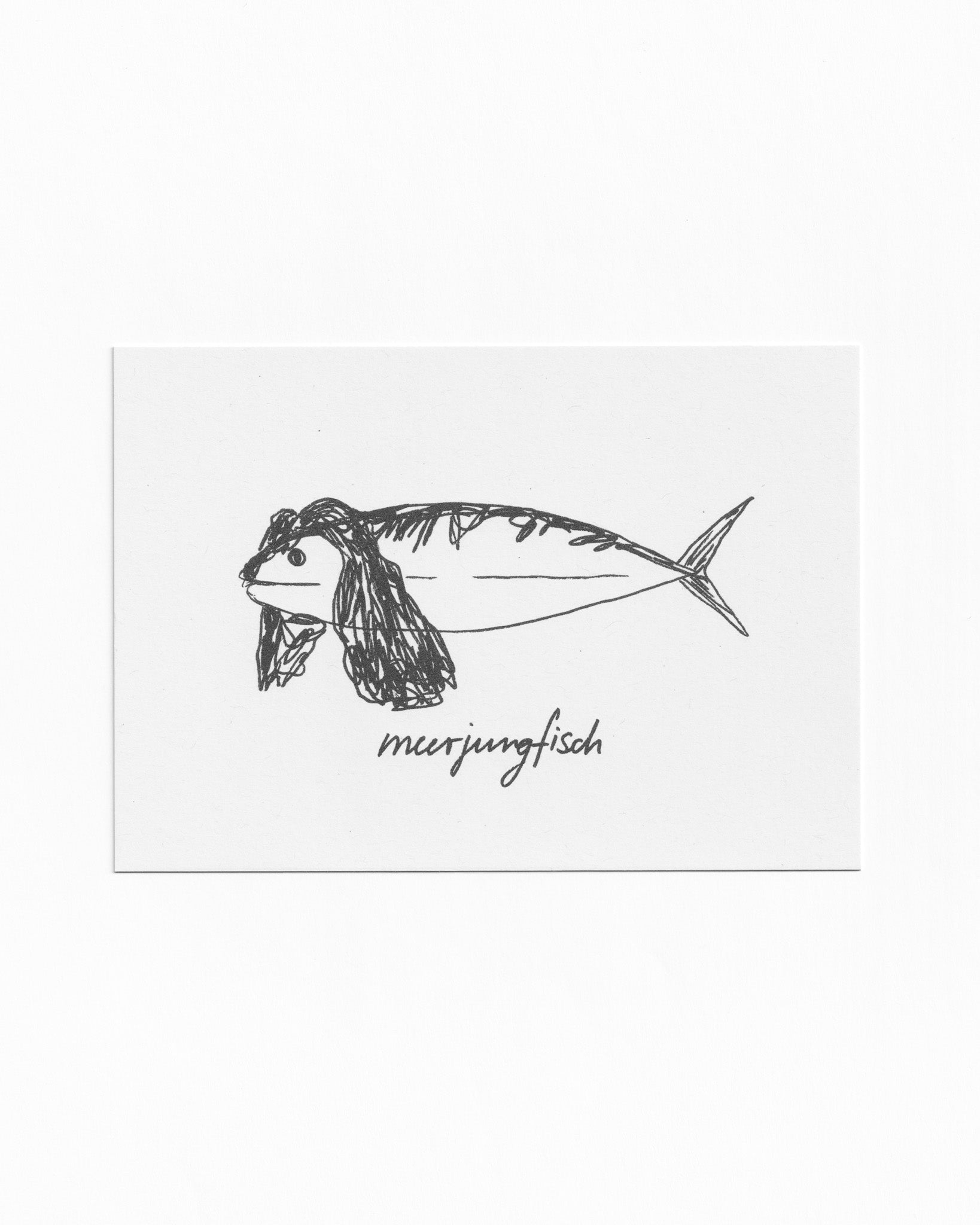 Meerjungfisch Postcard