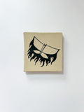 Clay Coaster Fire Butterfly
