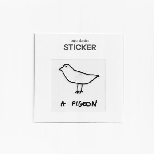 A pigeon Super Durable Sticker
