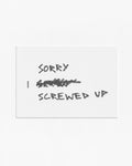 Sorry Postcard