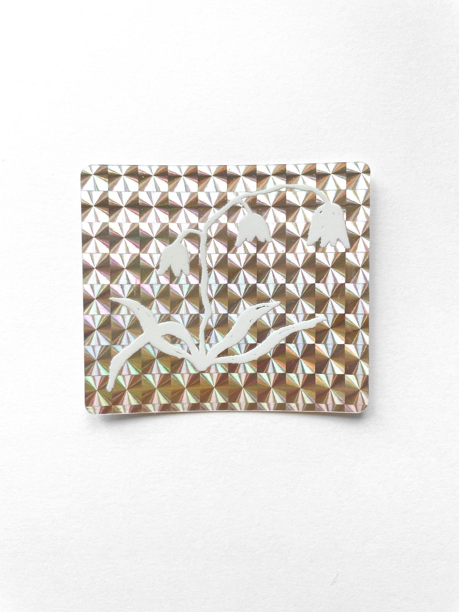 Prismatic Flower Sticker